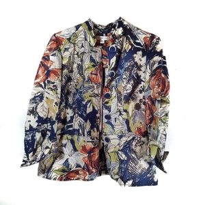 COLDWATER GREEK BLAZER WOMENS SIZE 14